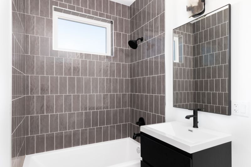 Tile Patterns and Textures in Modern Showers